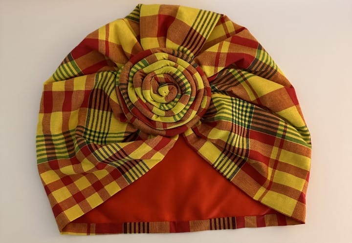 Mode africaine femme 2024 turban en madras - maré tèt- foulard- Afrhika store boutique à toulouse