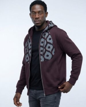 Mode africaine homme femme 2026 sweat à capuche hoodie en wax - Afrhika store boutique à toulouse