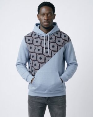 Mode africaine homme femme 2026 sweat à capuche hoodie en wax - Afrhika store boutique à toulouse