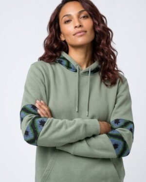 Mode africaine homme femme 2026 sweat à capuche hoodie en wax - Afrhika store boutique à toulouse