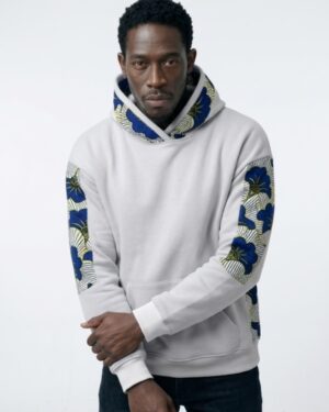 Mode africaine homme femme 2026 sweat à capuche hoodie en wax - Afrhika store boutique à toulouse