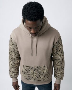 Mode africaine homme femme 2026 sweat à capuche hoodie en wax - Afrhika store boutique à toulouse