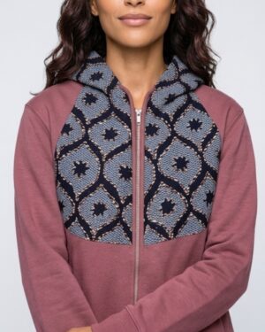 Mode africaine homme femme 2026 sweat à capuche hoodie en wax - Afrhika store boutique à toulouse