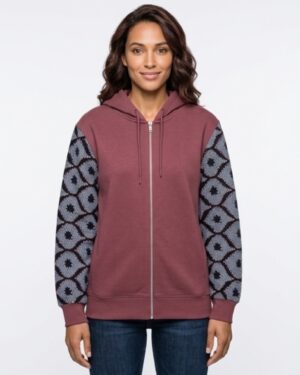Mode africaine homme femme 2026 sweat à capuche hoodie en wax - Afrhika store boutique à toulouse
