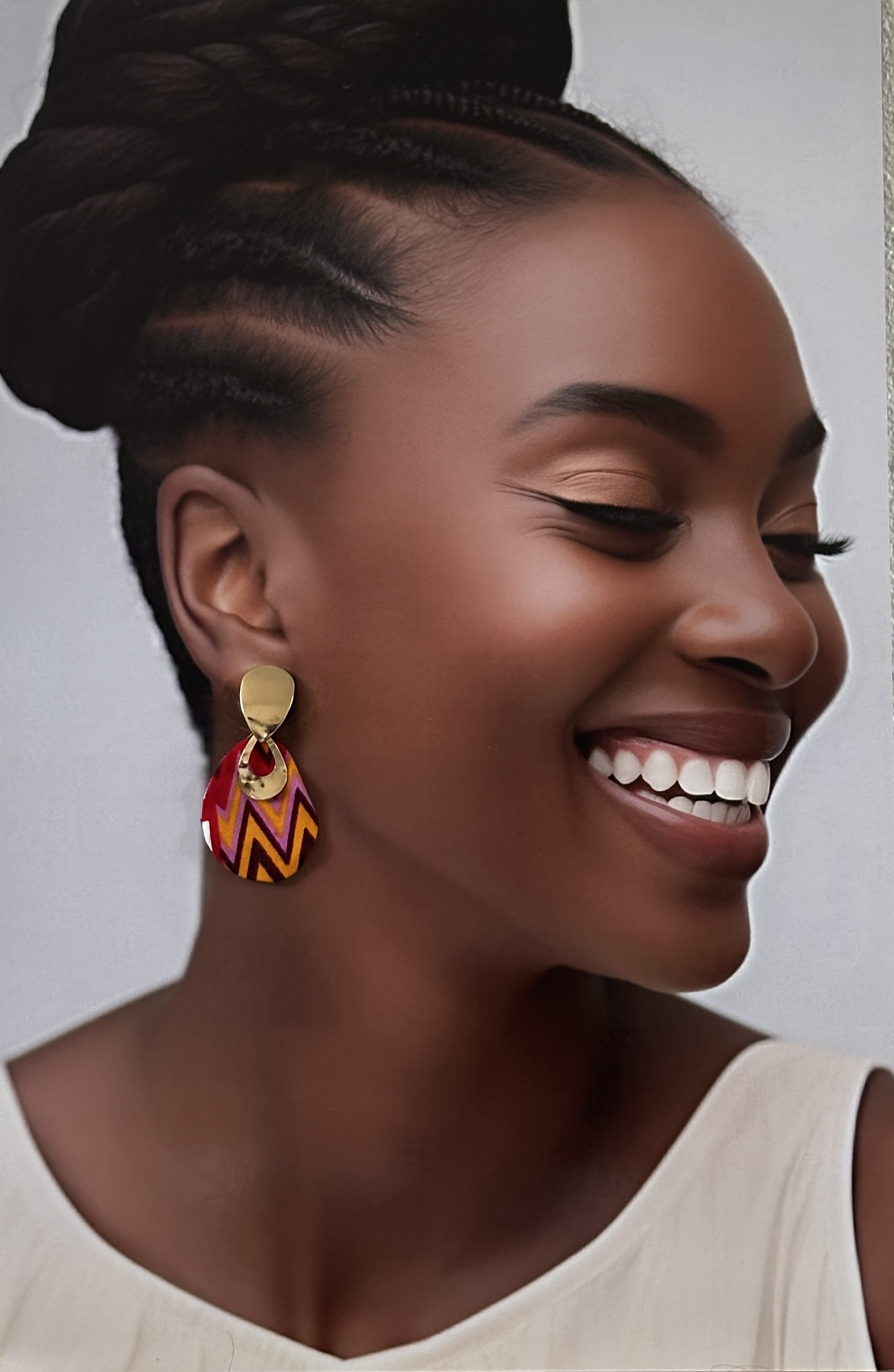 afrhikastore-boutique-mode-africaine-femme-toulouse-accessoires-wax-2026-bijoux-boucles d'oreilles-wax-afro-moderne-chic