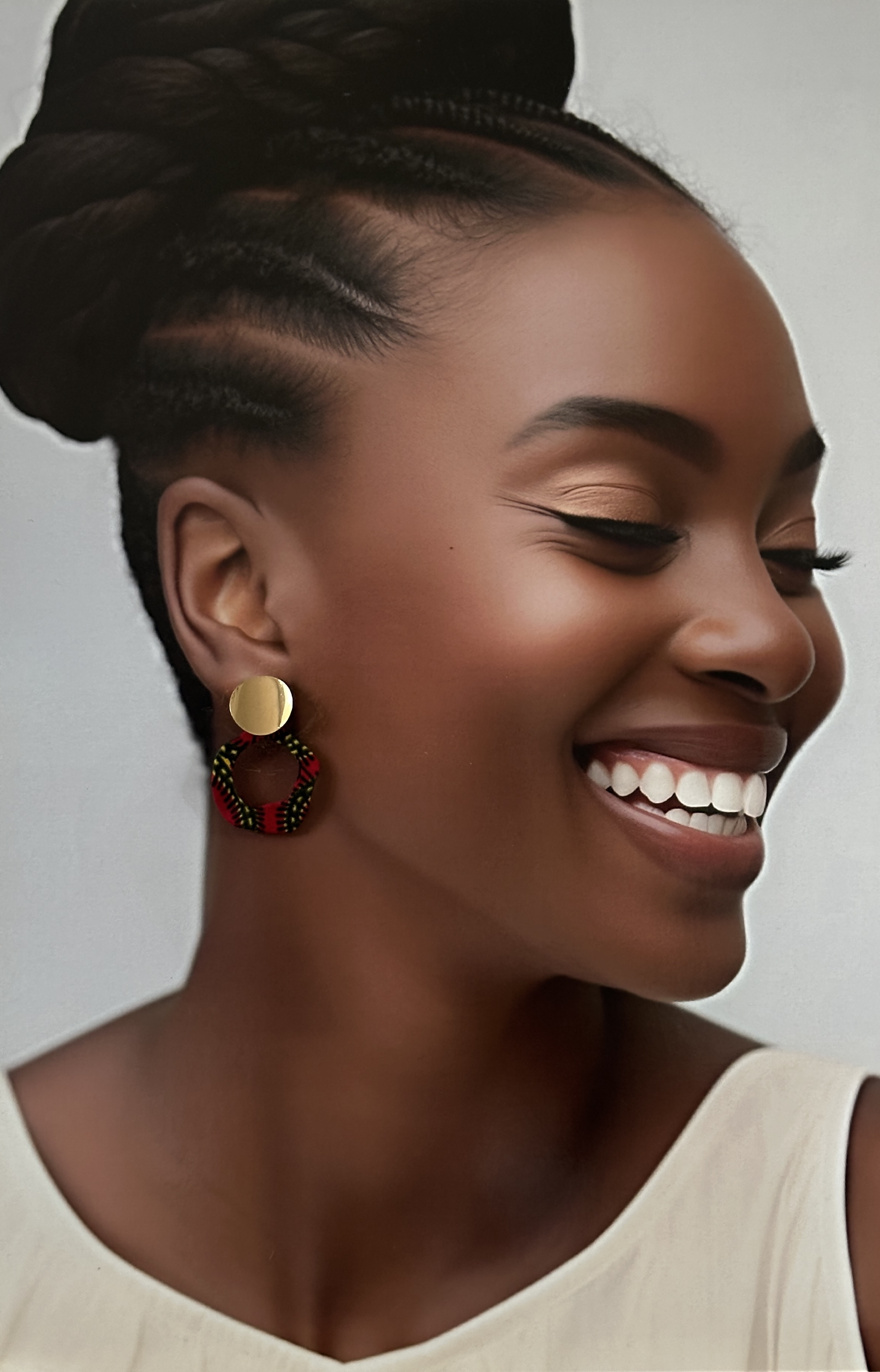 afrhikastore-boutique-mode-africaine-femme-toulouse-accessoires-wax-2026-bijoux-boucles d'oreilles-wax-afro-moderne-chic