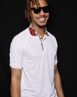 Mode africaine homme 2026 polo en wax - Afrhika store boutique à toulouse